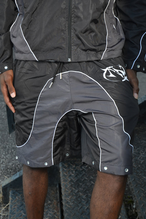 Midnight Black Tracksuit Set