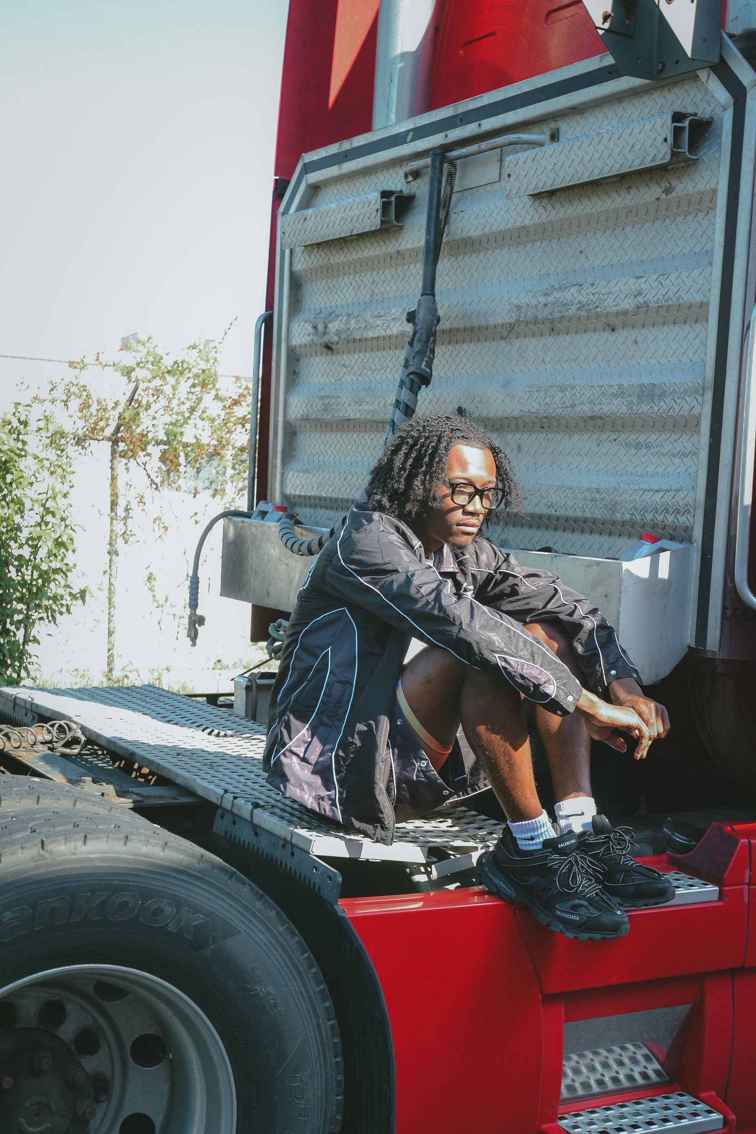 Midnight Black Tracksuit Set