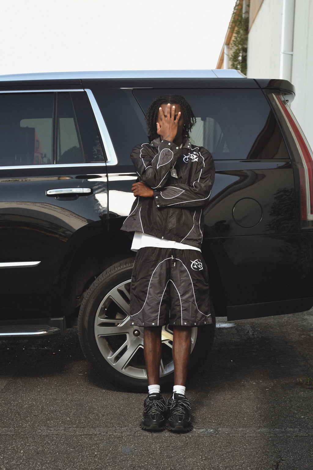 Midnight Black Tracksuit Set